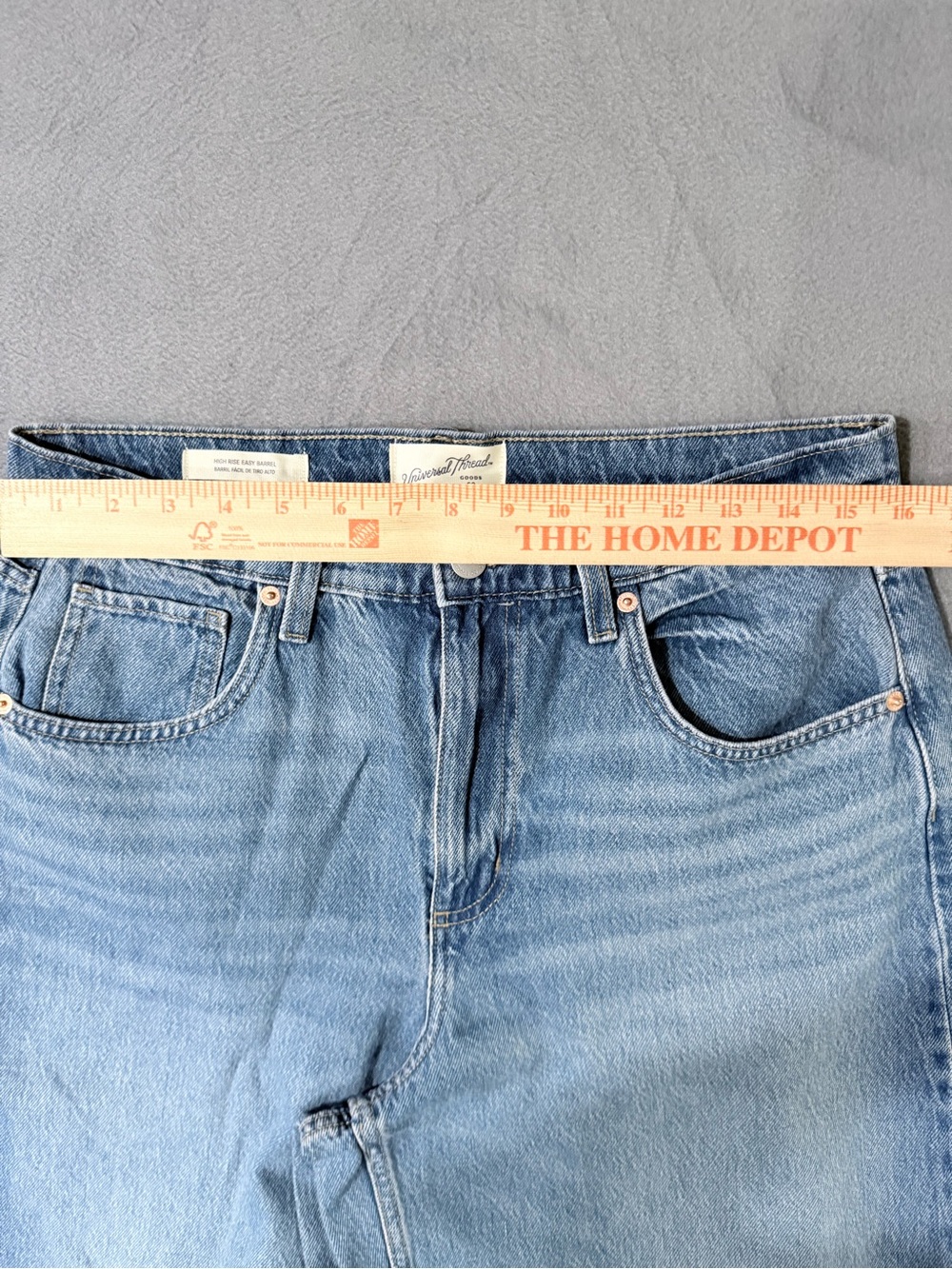 Universal Thread - Women’s High Rise Easy Barrel Jeans ( Size-10 NWOT / 16 NWT) - Picture 7 of 13
